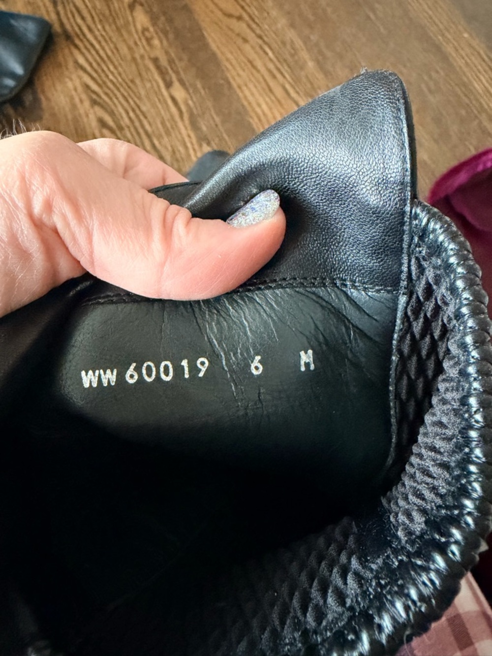 Stuart Weitzman 5050 Over the Knee Black Leather Boots $695 Riding Boots 6 - Picture 5 of 5